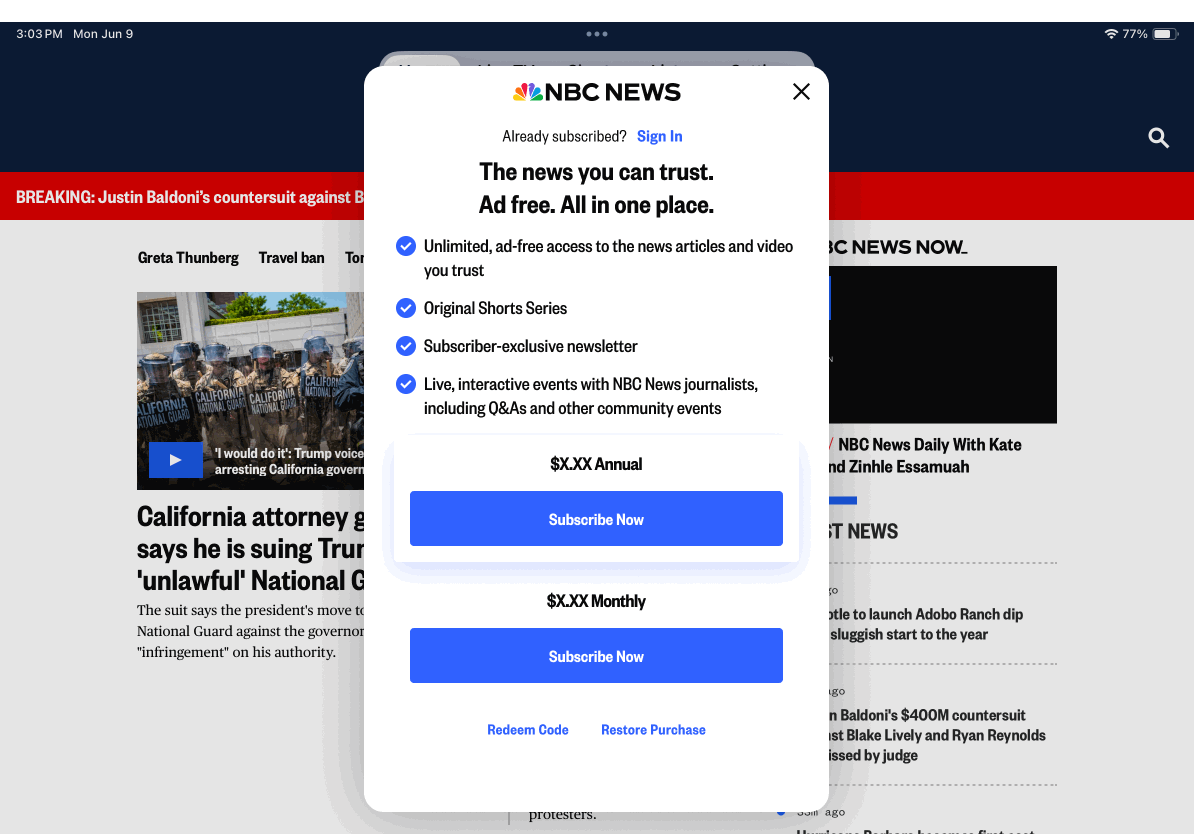 Data points on top of landscape